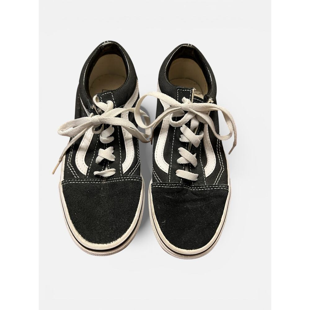 Vans old skool black & white low top skate shoes size 4.5 men’s/6 women’s Y2K